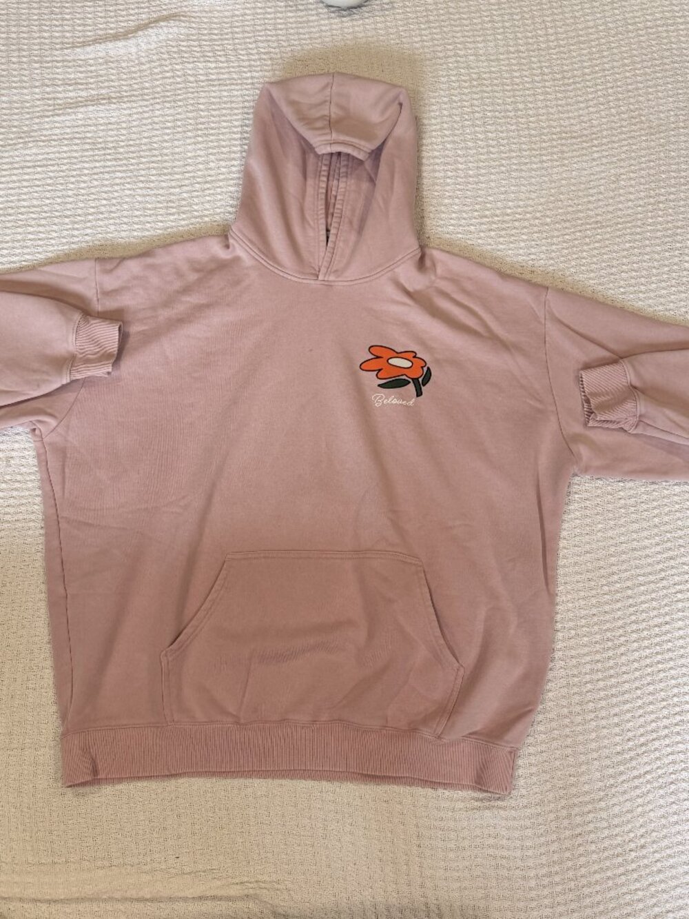Elevated Faith XL Hoodie Sweatshit - Beloved - Pink - Flower